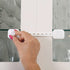Dreambaby Twist 'N Lock Multipurpose Latch - Child Safety Locks - White - 6 Pack - Model L1435...