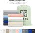 TAFTS 100% Viscose derived from Bamboo Fitted Crib Sheets, Girls, Boys & Unisex, 8 Inch Deep Pocket, Standard Crib & Toddler Mattress, Cooling, So...