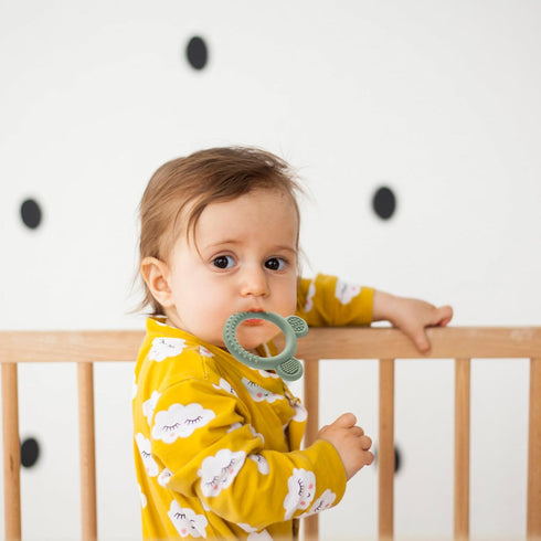 3 Pack Teething Toys for Babies 0-6 Months BPA Free, Baby Toys 6-12 Months Teething Relief Easy to Hold, Silicone Teethers Chew Toys for Infant Ba...