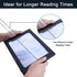 Hands-Free Magnifying Glass Large Full-Page Rectangular 3X Magnifier LED Lighted Illuminated Foldable Desktop Portable for Elder...