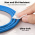 chenyang USB C to C Cable,USB 2.0 Type C Male to USB C Male Ultra Soft 120W Power Fast Charge Data Transfer Extension Cable with Charging Indicato...