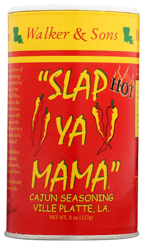Walker & Sons Slap Ya Mama Cajun Seasoning Bundle - 3 Items (Original, Hot and White Pepper Blend) by Slap Ya Mama...