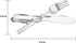 Yoursfs Unique Fork and Knief Tie Clip for Men Gold Silver 316L Stainless Steel Tie Bar Pin Novelty Men's Jewelry Gift...