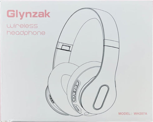 Wireless Bluetooth Headphones Over Ear 65H Playtime HiFi Stereo Headset with Microphone and 6EQ Modes Foldable Bluetooth V5.3 Headphones for Trave...