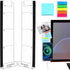 Monitor Memo Board, 2PCS Multifunction Sticky Note Holder for Computer Screen, Acrylic Computer Monitor Memo Board (Left & Right), Computer Sticky...