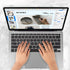 Ultra Thin Clear Keyboard Cover Protector Soft TPU Keyboard Skin for MacBook Air 13 inch Model A2237 A2179...