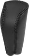 Gear Shift Lever Cover Automotive Interior Gear Shift Knob Trim for Honda Odyssey 2015-2018 Black Stitches...