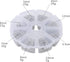 Jump Rings for Jewelry Making Lobster Clasps and Chain Extension Tails 4mm 5mm 6mm 7mm 8mm 10mm Open Jump Rings for Necklace Repair(White K)...