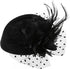 Fascinators Hats 20s 50s Hat Pillbox Hat Tea Hats Kentucky Derby Fascinators Cocktail Tea Party Headwear for Girl and Women...