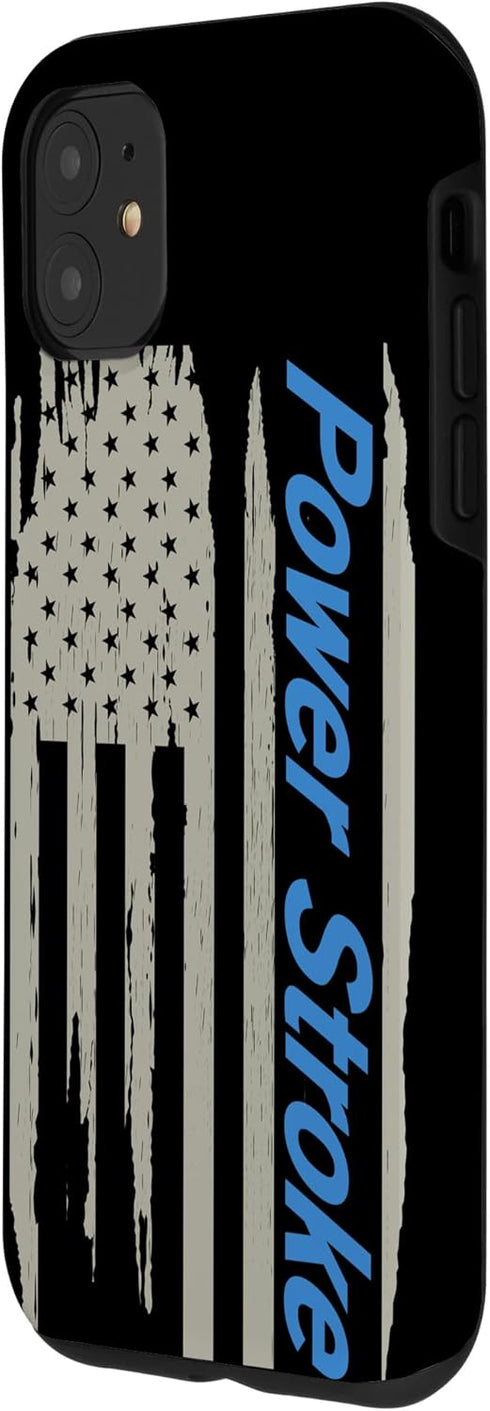 iPhone 11 Power Stroke American Flag Case...