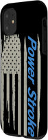 iPhone 11 Power Stroke American Flag Case...