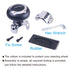Hypersonic Vehicle Power Handle Car Steering Wheel Spinner Accessory Knob Universal Fit for Car (black)...