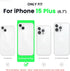 ORNARTO Compatible with iPhone 15 Plus Case 6.7", Slim Liquid Silicone 3 Layers Full Covered Soft Gel Rubber Cover Protective Phone Case with Anti...