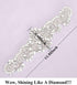 Pardecor Belt with Rhinestone Bridal Wedding Dress Belt Silver Crystal Rhinestone Pearl Belts Beaded Women's sash for Bridesmaid Gowns...