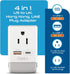 Ceptics UK Ireland Hong Kong Plug Adapter, International Power Plug with USB & USB-C - 2 USA Socket, QC 3.0 & PD - Type G Outlet Adapter for USA t...