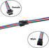mxuteuk 20 Pairs 22 AWG JST SM Plug 4 Pin Male to Female LED Wire Connector Adapter Electrical Cable 150mm for Led Strip 5050 3528...