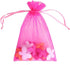 ATCG 100pcs 8x12 Inches Large Drawstring Organza Bags Decoration Festival Wedding Party Favor Pouches (Hot Pink)...