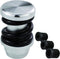 Gear Shifter Knob Spring Car Shift Stick Handle Aluminum for Most Manual Automatic Vehicles (Silver Black)...