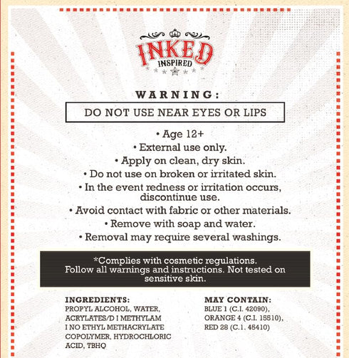 Temporary Tattoo Markers For Skin - Temporary Tattoo Pens With Stencils - Skin and Body Markers - Better Than Henna Tattoo Kit - Dual-Tip Ink Set ...