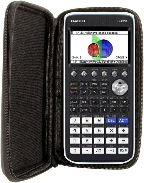 WYNGS Protective Case for TI 84 Plus/TI 83 Plus/Casio FX-9860GII / Casio FX-9750 GIII/Casio PRIZM FX-CG 50 Graphing Calculator in pink...