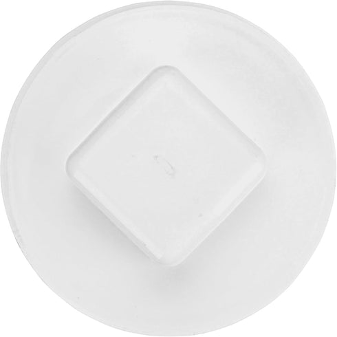 NDS 41P8 PVC S&D Cleanout Plug, with 4-Inch MPT Connection, Works with 4-Inch FPT drain fittings attached to Sewer and Drain Pipe, White...