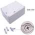 Twidec/Waterproof Dustproof IP67 Junction Box ABS Plastic Electrical Project Box DIY Case Enclosure Gray 8"x 6"x 4"(200 x 150 x 100 mm)...