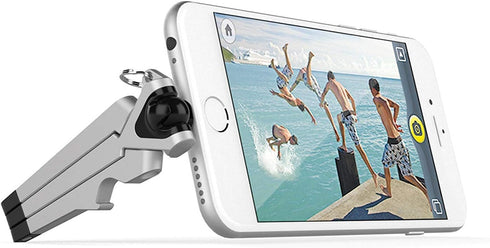 Kenu Stance Mini Tripod Stand - Pocket-Sized Portable Cell Phone Holder for iPhones - Phone Stand for Desk - Compact Keyring Accessory with Bottle...
