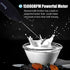 Handheld Milk Frother with Stainless Steel Whisk, Portable and Powerful Foam Maker for Morning Coffee, Latte, Cappuccino, Hot Chocolate (Black)...