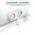 TUSITA 10-ft. Indoor Magnetic Charging Cable Compatible with Arlo Ultra 1 2, Pro 3 4 5 2K - 3M, White...