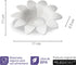 Peleg Design Daisy Plastic Egg Separator, Egg White Yolk Divider Kitchen Gadgets Baking Tools Egg Extractor, Cute Flower Design...