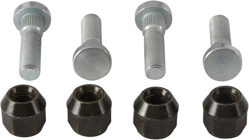 All Balls Racing 85-1037 Wheel Stud and Nut Kit Compatible with/Replacement For Kawasaki KVF 650 Brute Force 4x4i 2006-2013, KVF 750 Brute Force 4...