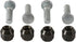 All Balls Racing 85-1037 Wheel Stud and Nut Kit Compatible with/Replacement For Kawasaki KVF 650 Brute Force 4x4i 2006-2013, KVF 750 Brute Force 4...