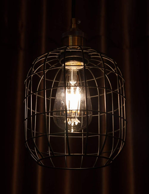 Vintage LED Edison Bulbs, Dimmable 6W Antique LED Filament Light Bulb, 2700K Soft Daylight White, 620 Lumens, ST64/ST19 Clear Glass, E26 Medium Ba...