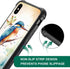 CARLOCA Compatible with iPhone XR Case, for Girls Women Boys Men Young,Watercolor Bird Dragonfly Pattern Design Shockproof Anti-Scratch Case for i...