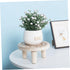 Small Wooden Flower Stand Wooden Stand Wood Base Crystal Ball Holder Vase Display Stands Bonsai Stand Wooden Stool Display Stand Home Ornament Pla...
