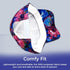 SAGEFINDS Watercolor Floral Print Baseball Cap | All-Over Print | Fashion Accessory | 100% Polyester | Adjusts to Fit Most...