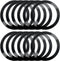 12 Pack Universal Metal Rings Compatible with MagSafe Magnetic Wireless Charger, Ultra Thin Rings Sticker Compatible with iPhone 13 12 Pro Mini Ma...