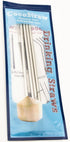 4 Pack Cocostraw for Bubba Envy 32 & 48 oz Big Tumbler PerfectFIT 18/8 Stainless Steel Drinking Straws With Cleaning Brush...