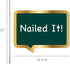 Graduation Photo Booth Props - You Did It Graduated Themed Party Decorations - Funny Photography Supplies Selfie Props with Sticks - 10pcs...