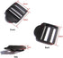 60 Pcs 1" (25mm) Plastic Tension Locks Triglide Buckles for Belt Backpack Camping Bag Belt Suitcase (Black)...