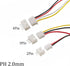 450Pcs 2.0mm JST-PH Connector Kit with 2.0mm Female Pin Header 2/3/4 Pin Housing Connector Adapter Plug Terminal Kit...