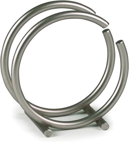 Spectrum Diversified Euro Round Napkin Holder, Satin Nickel, Model Number: 50278...