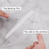 Kromapolis Window Privacy Film Frosted Glass Window Film, Static Cling Door Decorative Film, Opaque Glass Stickers Non-Adhesive UV Blocking Coveri...