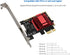 2.5GBase-T PCIe Network Adapter RTL8125B 2500/1000/100Mbps PCI Express Gigabit Ethernet Card RJ45 LAN Controller Support PXE for Windows/Linux/MAC...
