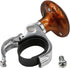 Car Steering Wheel Spinner Knob ABS Head Metal Ring Brown...