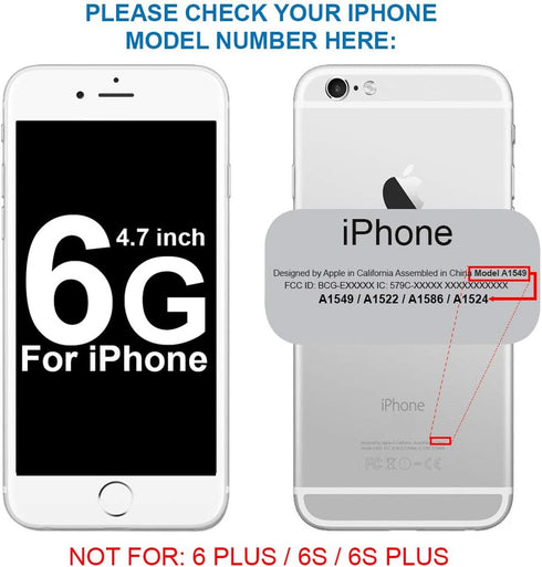 MMOBIEL SIM Card Slot Tray Holder Replacement Compatible with iPhone 6 2014 - Incl. SIM Pin - Silver...
