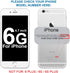 MMOBIEL SIM Card Slot Tray Holder Replacement Compatible with iPhone 6 2014 - Incl. SIM Pin - Silver...