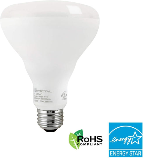 Xtricity BR30 LED Inside Flood Light Bulbs, Recess Light Bulbs 9.5 Watt (65w Equivalent), Dimmable, 670 Lumens, 5000k Daylight, E26 Medium Base, E...