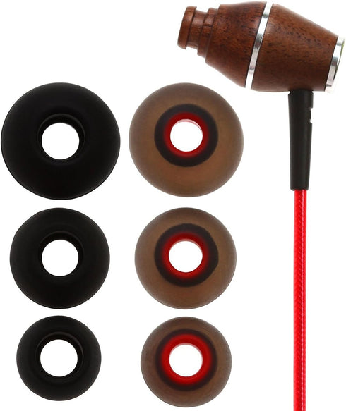 Symphonized XTC 2.0 Earbuds with Mic, Premium Genuine Wood Stereo Earphones, Hand-Made in-Ear Noise-isolating Headphones with Tangle-Free Innovati...