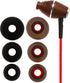 Symphonized XTC 2.0 Earbuds with Mic, Premium Genuine Wood Stereo Earphones, Hand-Made in-Ear Noise-isolating Headphones with Tangle-Free Innovati...